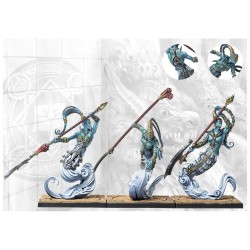 Conquest - Sorcerer Kings - Steelheart Djinn (with Polearms) PBSK304