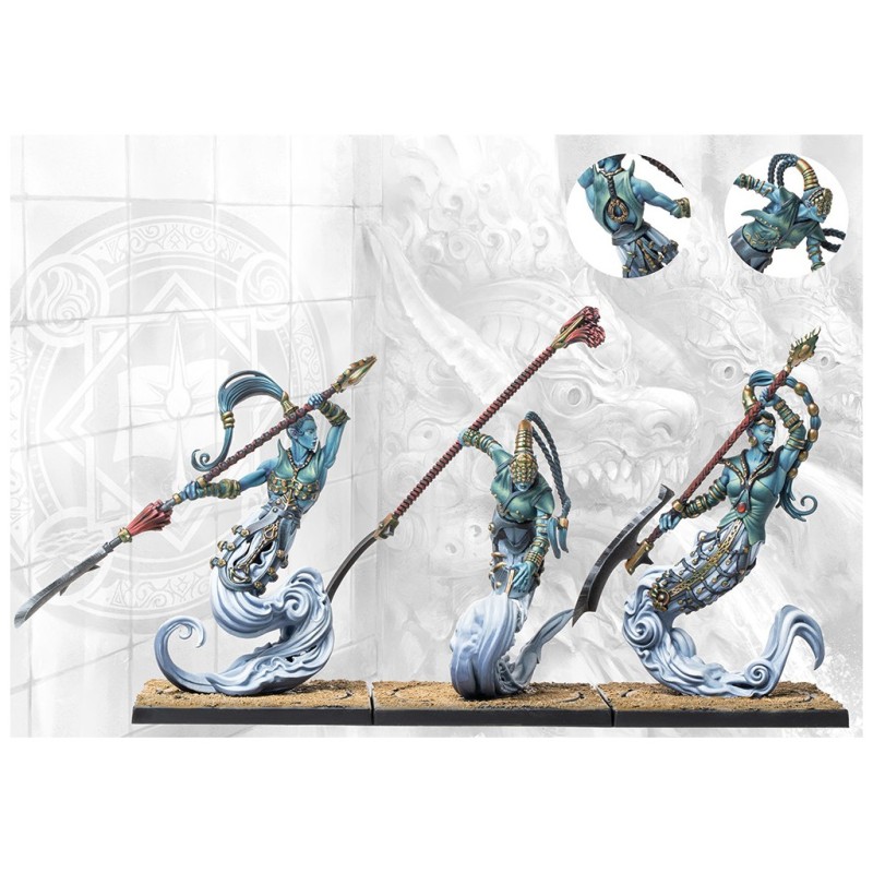Conquest - Sorcerer Kings - Steelheart Djinn (with Polearms) PBSK304