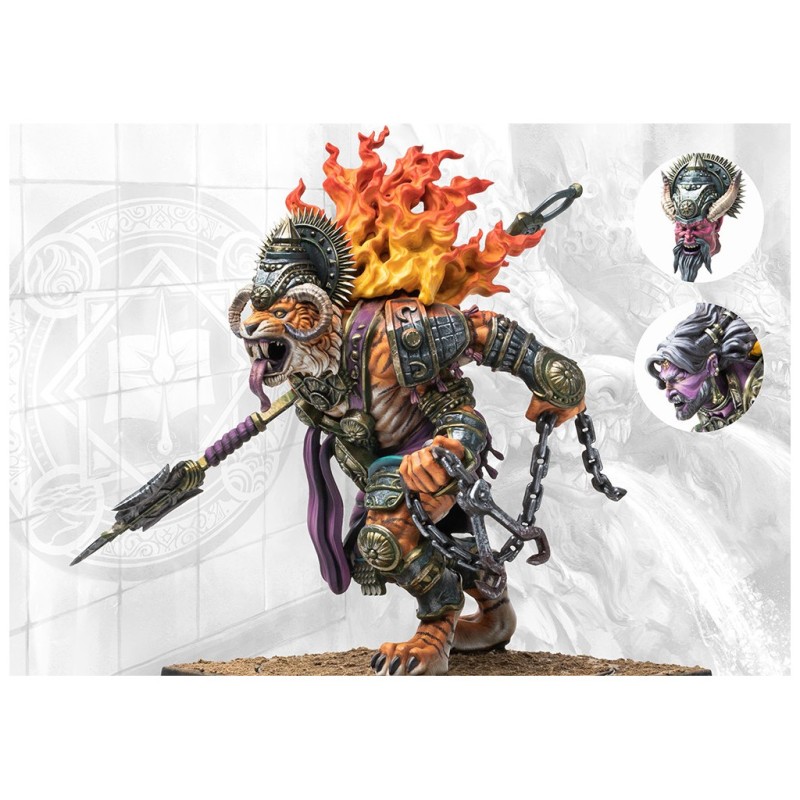 Conquest - Sorcerer Kings - Rakshasa Ravanar (with Hindu Fork) PBSK401