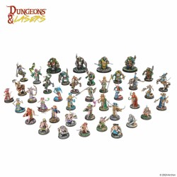 Dungeons & Lasers - Figurines - Beastkin Hybrids : Playable Characters DNL0088