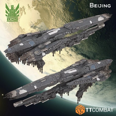 Dropfleet Commander - UCM Battleship TTDFX-UCM-023