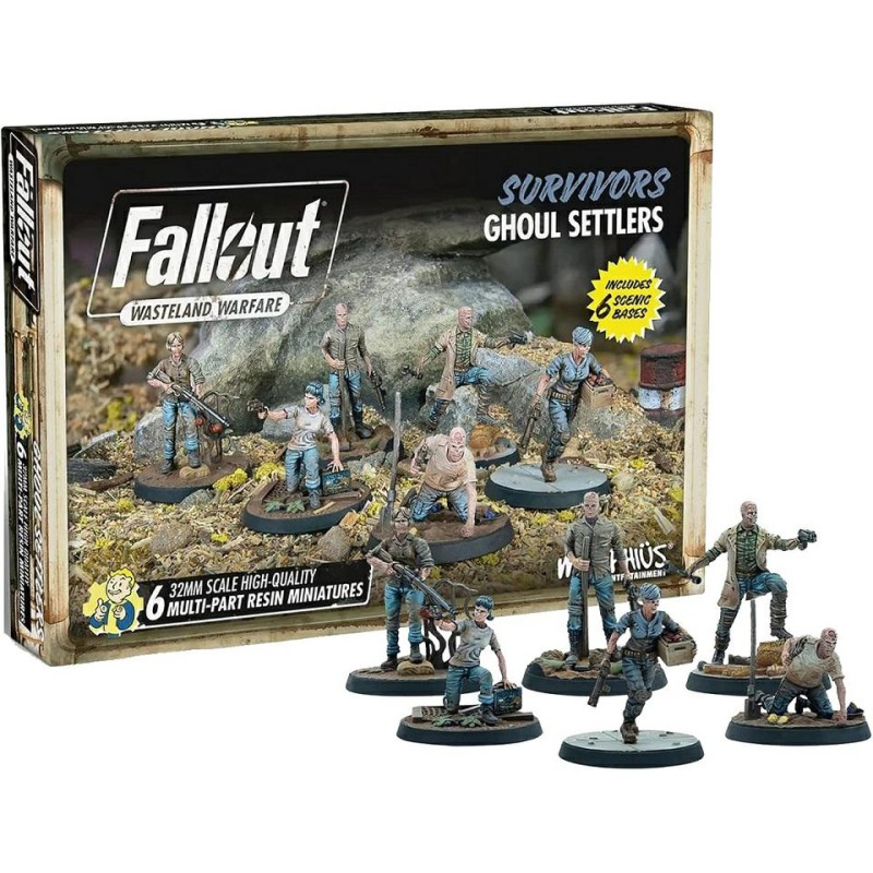 MUH052284_Fallout Wasteland Warfare - Survivors - Ghoul Settlers (The Slog)
