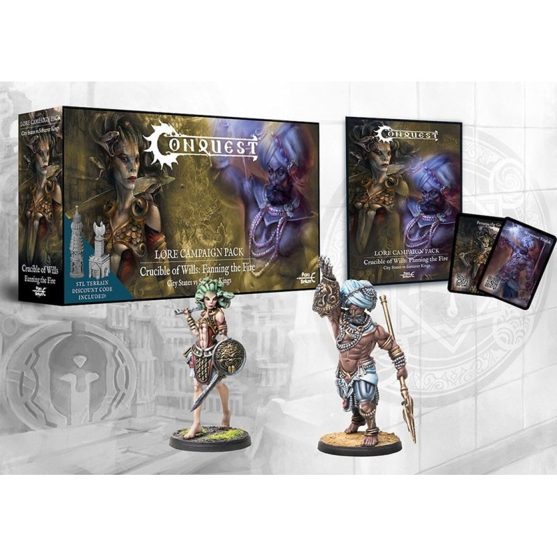 PBW1075  Conquest - Loremaster Series Campaign - Crucible of Wills - Fanning the Fire