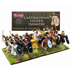Victrix Miniatures - Carthaginian Citizen Infantry VXA011