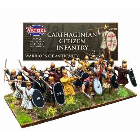 Victrix Miniatures - Carthaginian Citizen Infantry VXA011