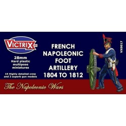 Victrix Miniatures - French Napoleonic Artillery 1804 to 1812