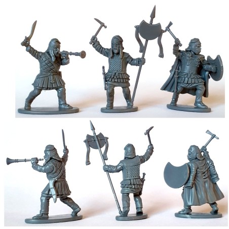 Victrix Miniatures - Persian Unarmoured Spearman VXA042