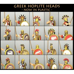 Victrix Miniatures - Greek Hoplite Heads x 56 VXE001