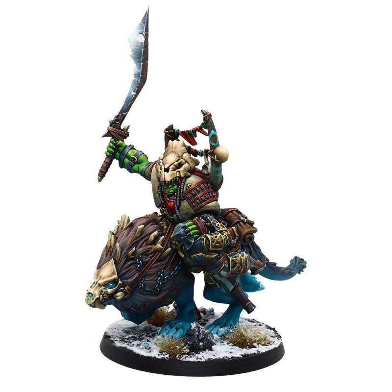 WW01010-0030FR_Warcrow - Mounted Wrathmane (FR)