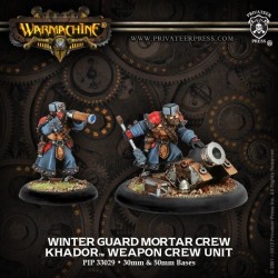 Warmachine - Khador - Mortier Warmachine Khador Winterguard  PIP33029