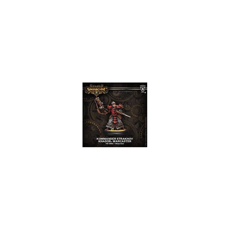 Warmachine - Khador - Kommander Strakhov PIP33066