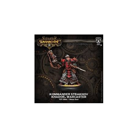 Warmachine - Khador - Kommander Strakhov PIP33066