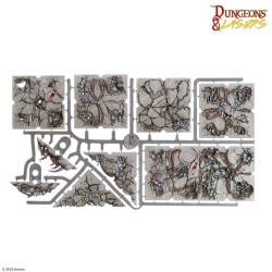 Dungeons & Lasers - Décors -  Demonic Caves Prépeint
