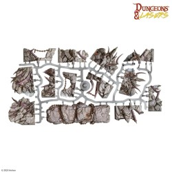 Dungeons & Lasers - Décors -  Demonic Caves Prépeint