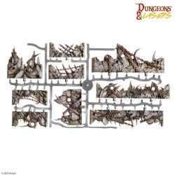 Dungeons & Lasers - Décors -  Demonic Caves Prépeint