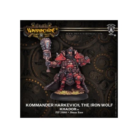 Warmachine - Khador - Khador Kommander Harkevich PIP33088