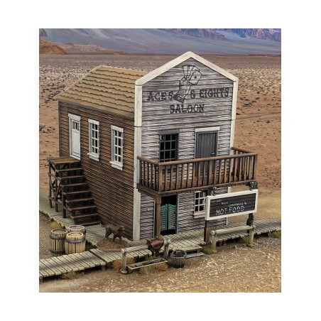 Dead Man’s Hand - Dead Man’s Hand Aces & Eights Hotel (Two Storey Building) DMHP106
