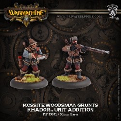 Warmachine - Khador - Kossite Woodsmen