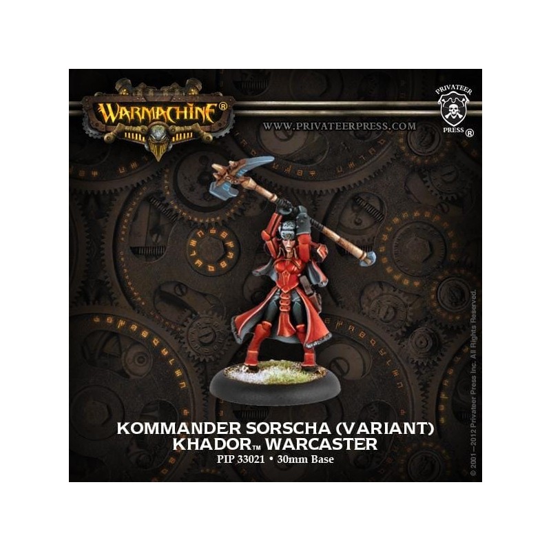 Warmachine - Khador - Sorscha Variant