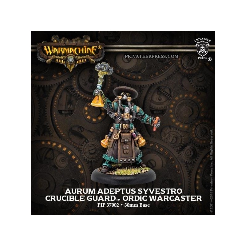 Warmachine - Crucible Guard - Aurum Adeptus Syvestro