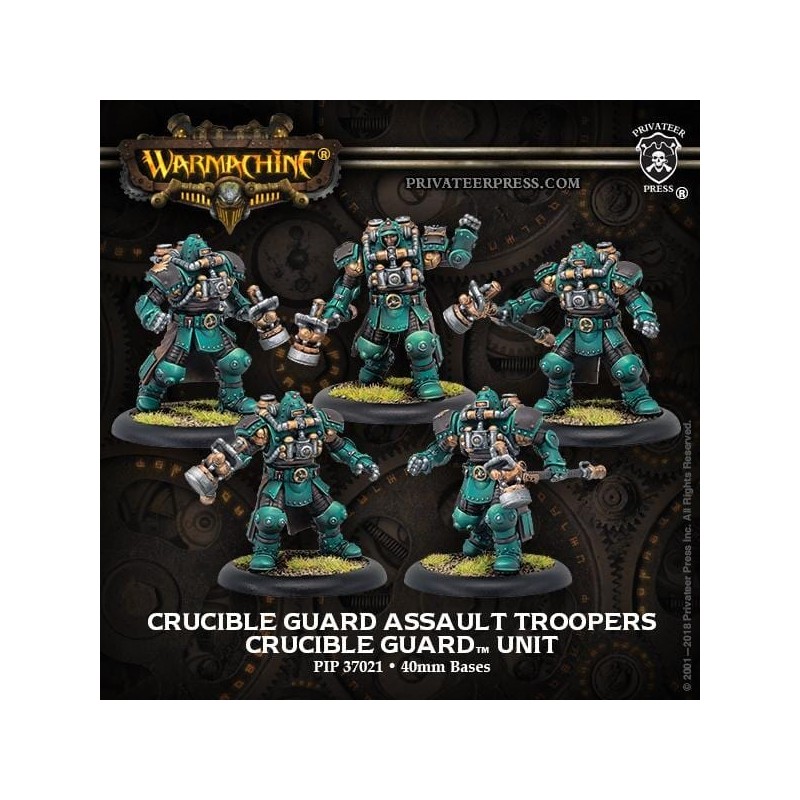 Warmachine - Crucible Guard - Assault Troopers PIP37021