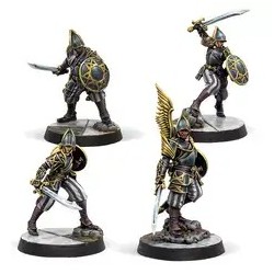 Warcrow - Black Legion Bucklermen (FR + ENG)