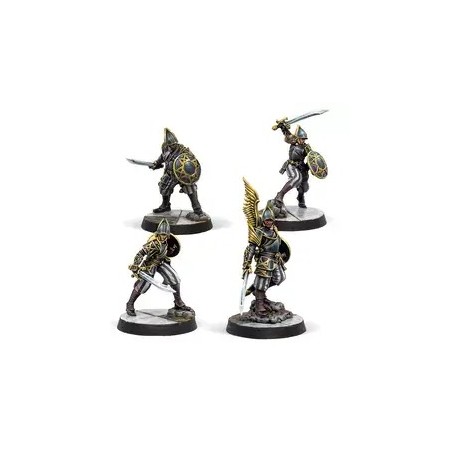 Warcrow - Black Legion Bucklermen (FR + ENG)