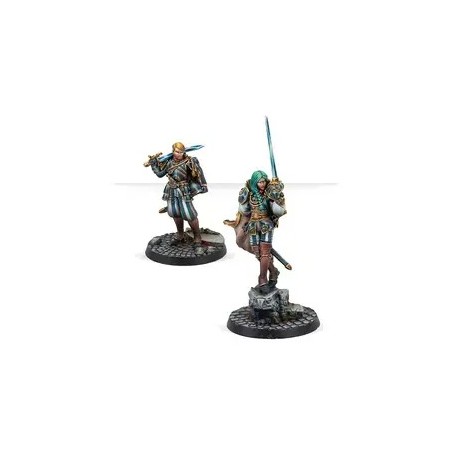 Warcrow - Black Legion Officers (FR + ENG)