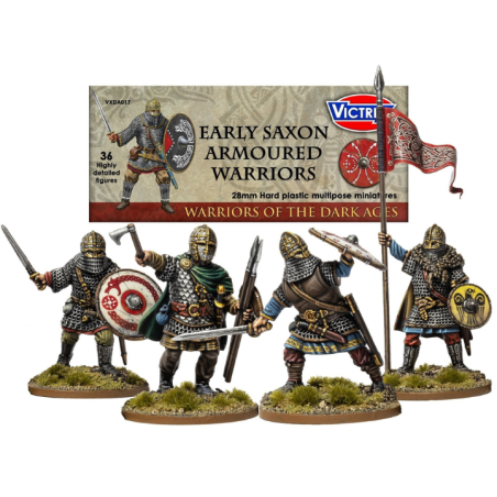 Victrix Miniatures - Early Saxon Armoured Warriors VXDA017