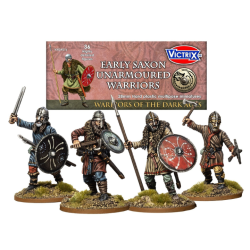 Victrix Miniatures - Early Saxon Unarmoured Warriors VXDA016