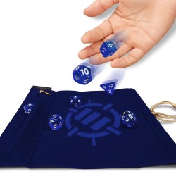 Enhance - Trousse + Piste à Dés Roll On A Scroll Bleu