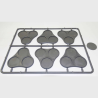 Victrix Miniatures - Plastic Bases Set 9. Skirmish movement trays for 25mm round bases