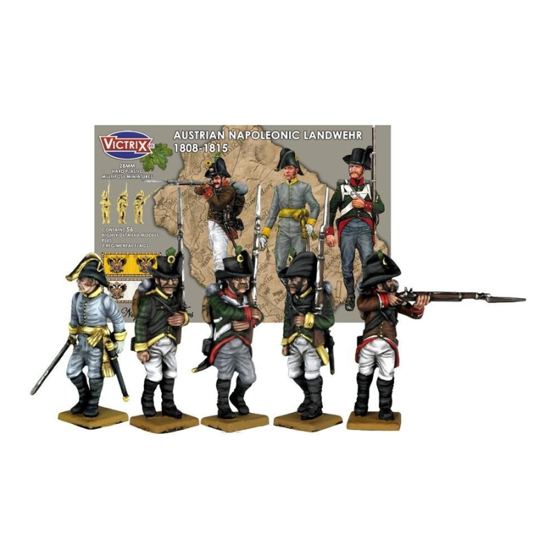 Victrix Miniatures - Austrian Napoleonic Landwehr 1808-1815
