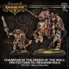 Warmachine - Protectorate Of Menoth - Order of the Wall Champion Dragoon