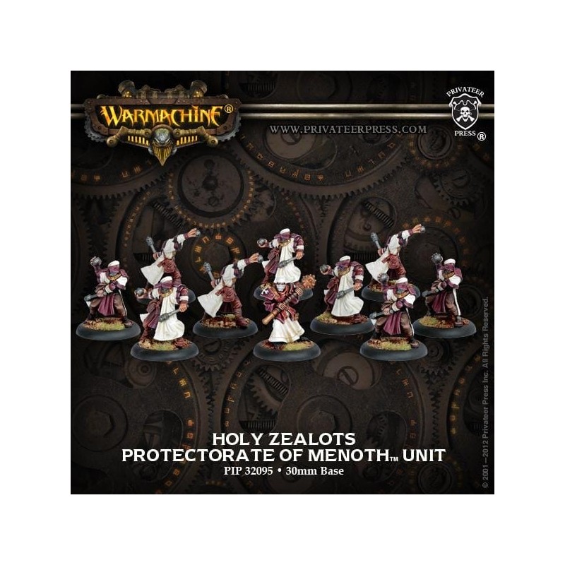 Warmachine - Protectorate Of Menoth - Holy Zealots Unit PIP32095
