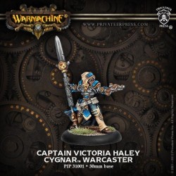 Warmachine - Cygnar - Captain Victoria Haley PIP31001