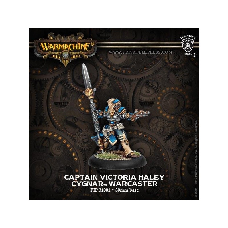 Warmachine - Cygnar - Captain Victoria Haley PIP31001
