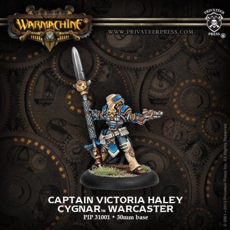 Warmachine - Cygnar - Captain Victoria Haley PIP31001