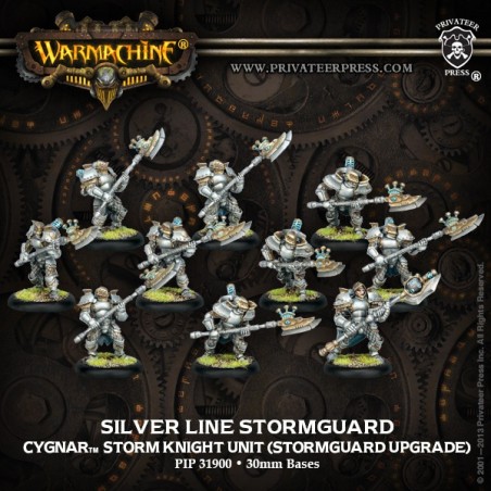 Warmachine - Cygnar - Silver Line Strormguard PIP31900