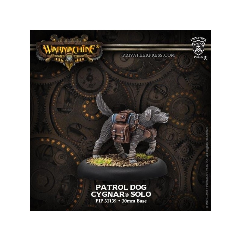 Warmachine - Cygnar - Patrol Dog PIP31139