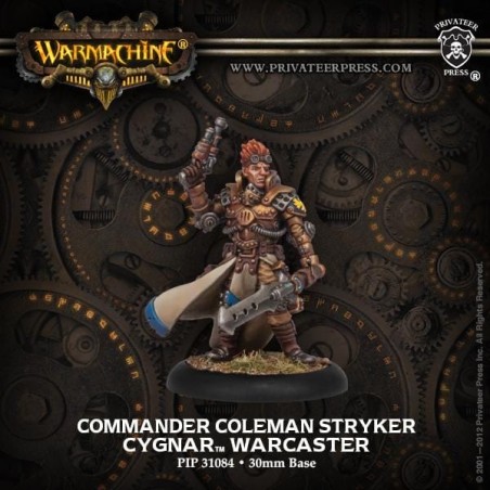Warmachine - Cygnar - Commander Coleman Stryker PIP31084