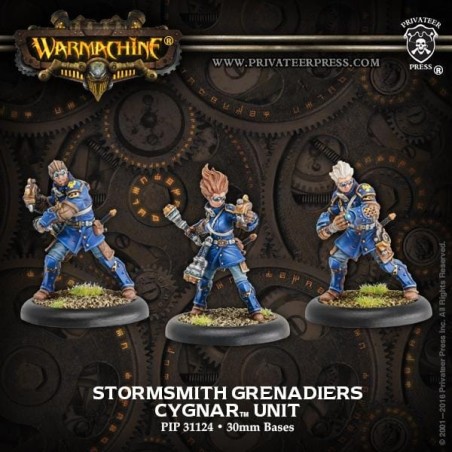 Warmachine - Cygnar - Stormsmith Grenadiers PIP31124