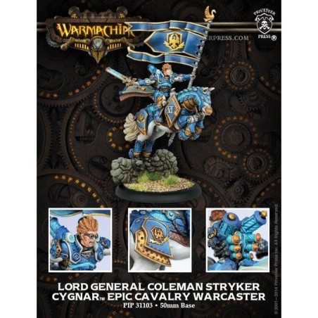 Warmachine - Cygnar - Lord General Coleman Stryker PIP31103