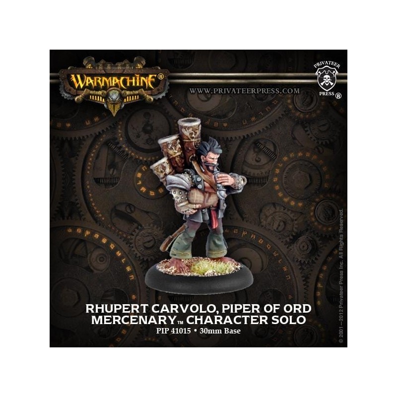 Warmachine - Mercenaries - Rhupert Carvolo Piper Of Ord PIP41015