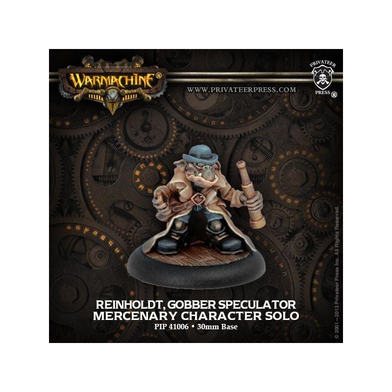 Warmachine - Mercenaries - Reinholdt Gobber Speculator PIP41006