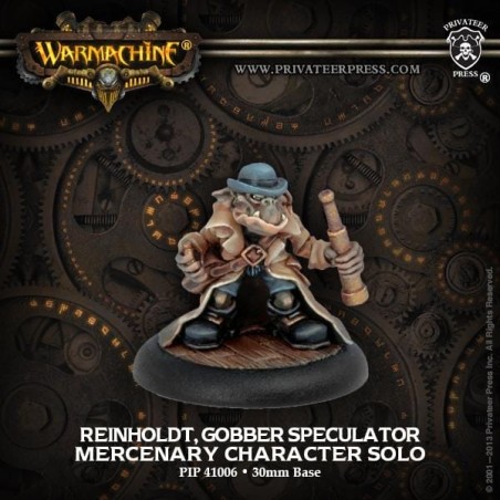 Warmachine - Mercenaries - Reinholdt Gobber Speculator PIP41006