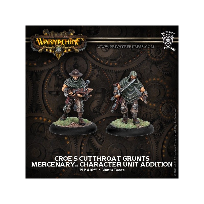 Warmachine - Mercenaries - Croe's Cutthroats Grunts  PIP41027