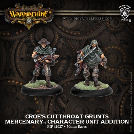 Warmachine - Mercenaries - Croe's Cutthroats Grunts  PIP41027