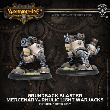 Warmachine - Mercenaries - Grundback Blasters PIP41036