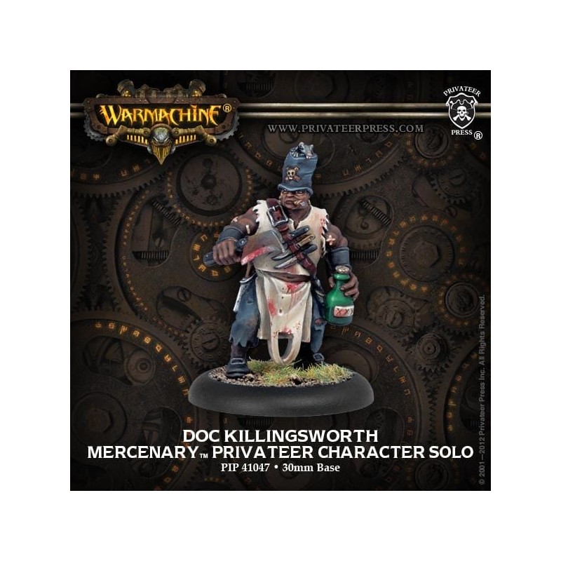 Warmachine - Mercenaries - Doc Killingsworth PIP41047